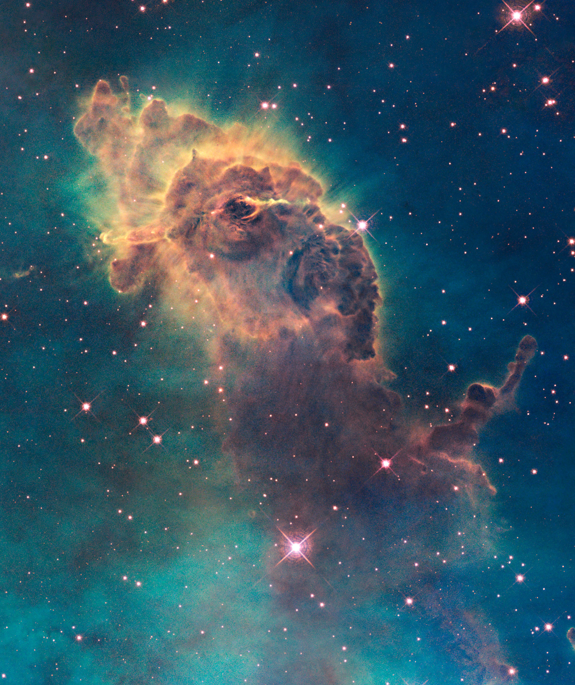 Nebula image from hubble and nasa