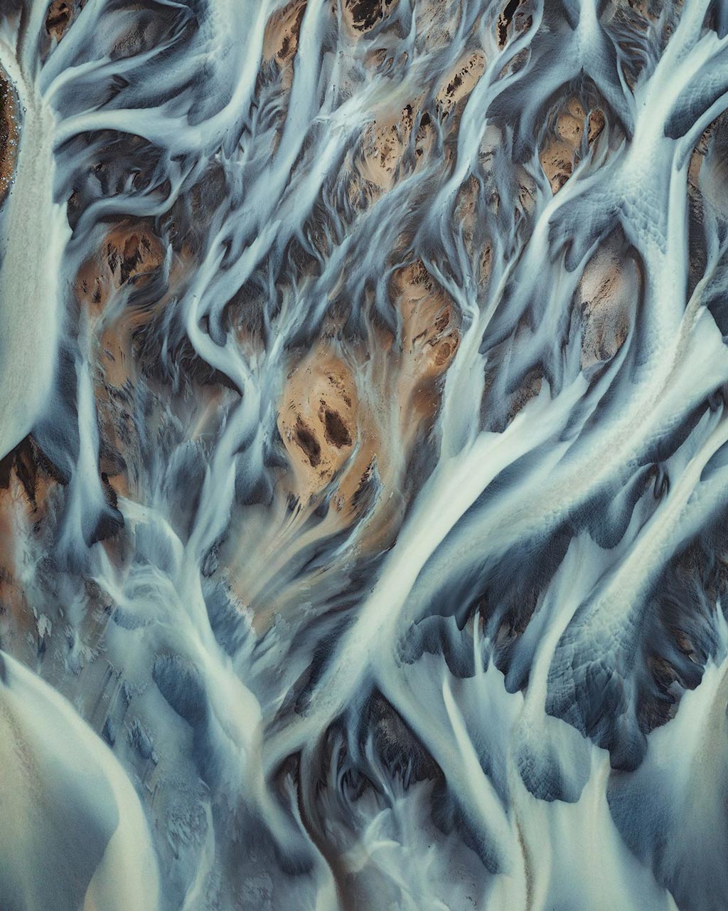 Braided Glacial Rivers