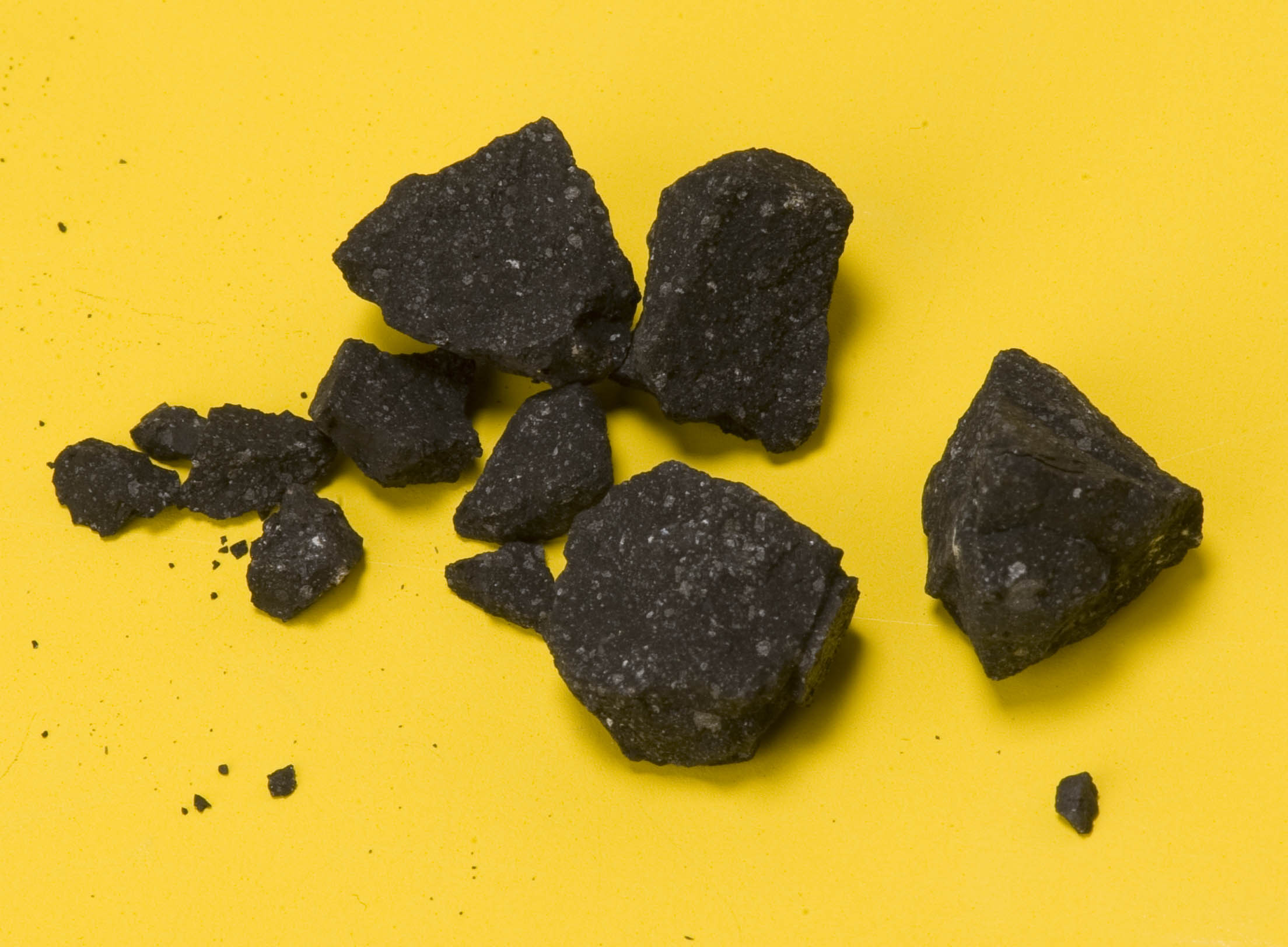 Sutter's Mill meteorite samples