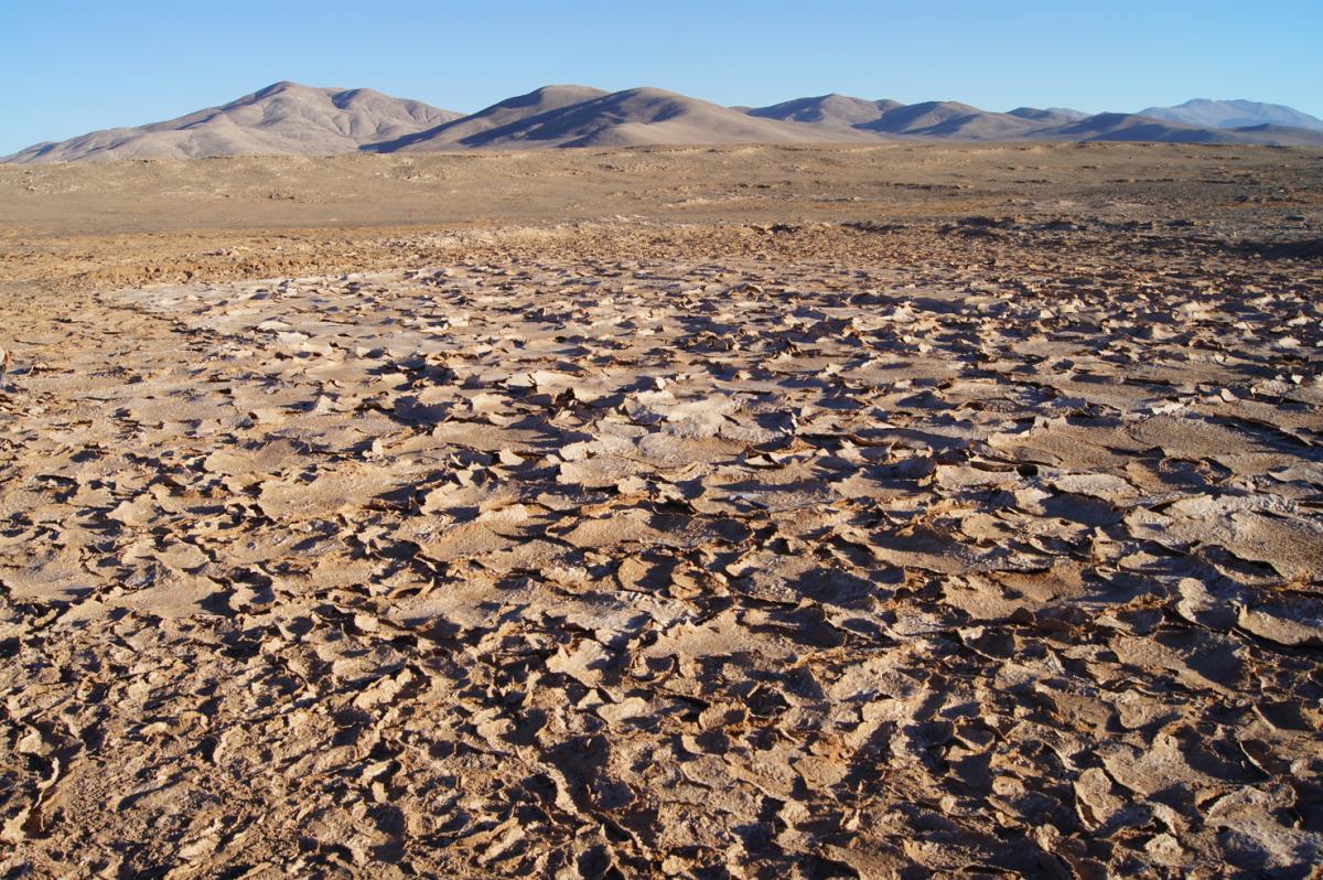 Dry Lake in Yungai Atacama