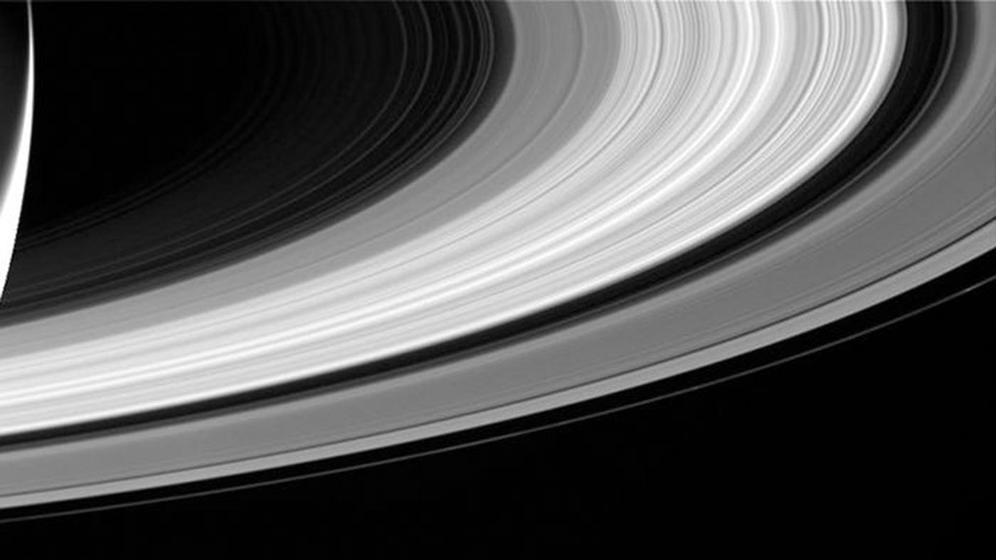 Saturn's Rings  credit: NASA