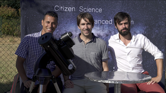 Unistellar staff and eVscope
