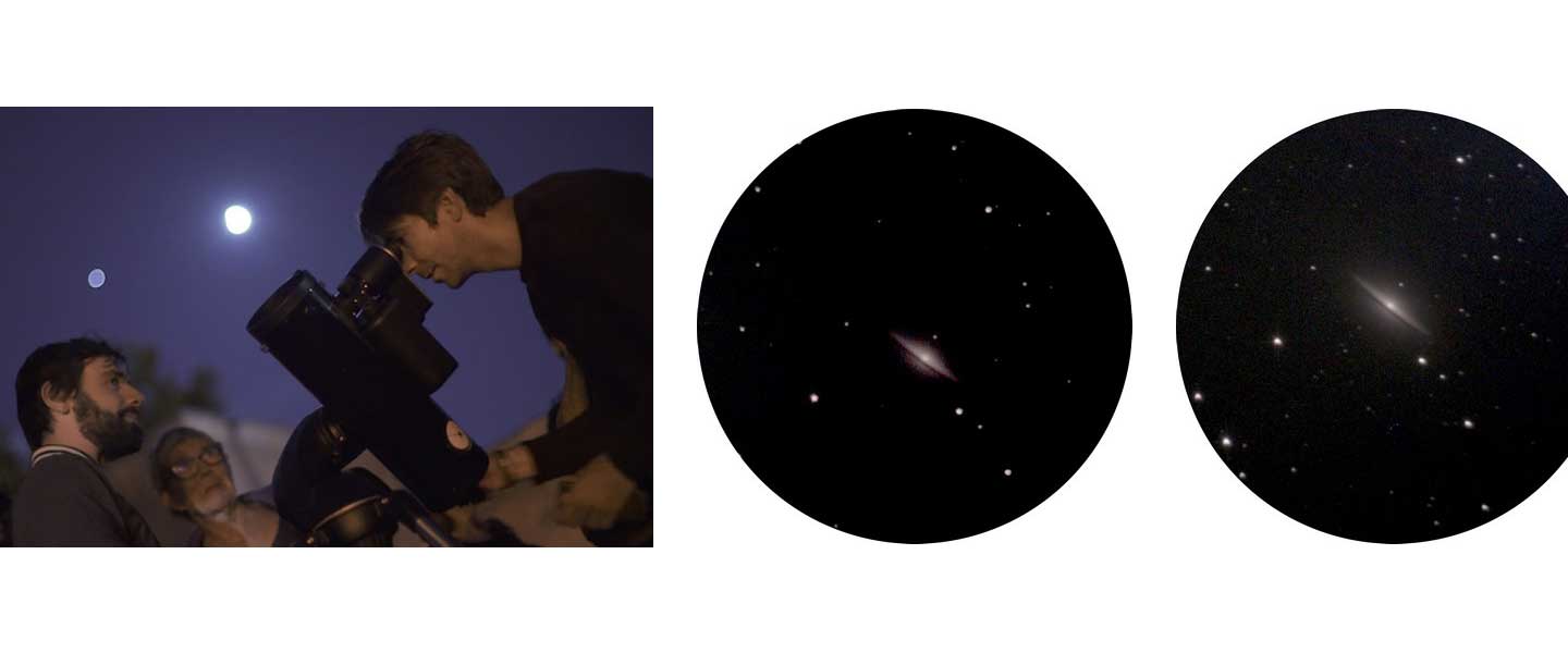 The Sombrero Galaxy As Seen From Cities The Sombrero Galaxy As Seen From Cities
