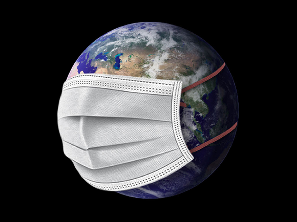 Planet Wearing Mask