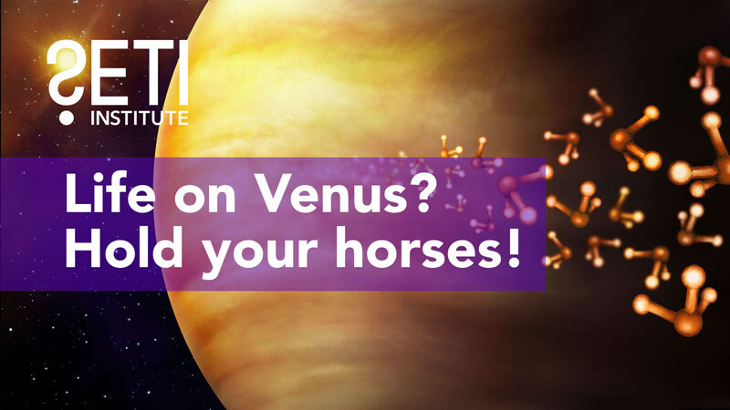 SETI Live - life on Venus