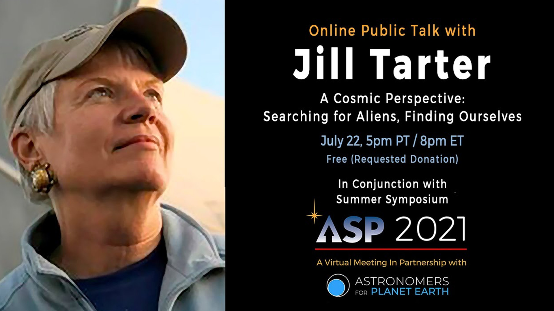 Jill Tarter - ASP 2021