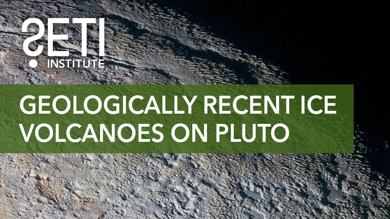 Geologically Recent Ice Volcanoes on Pluto