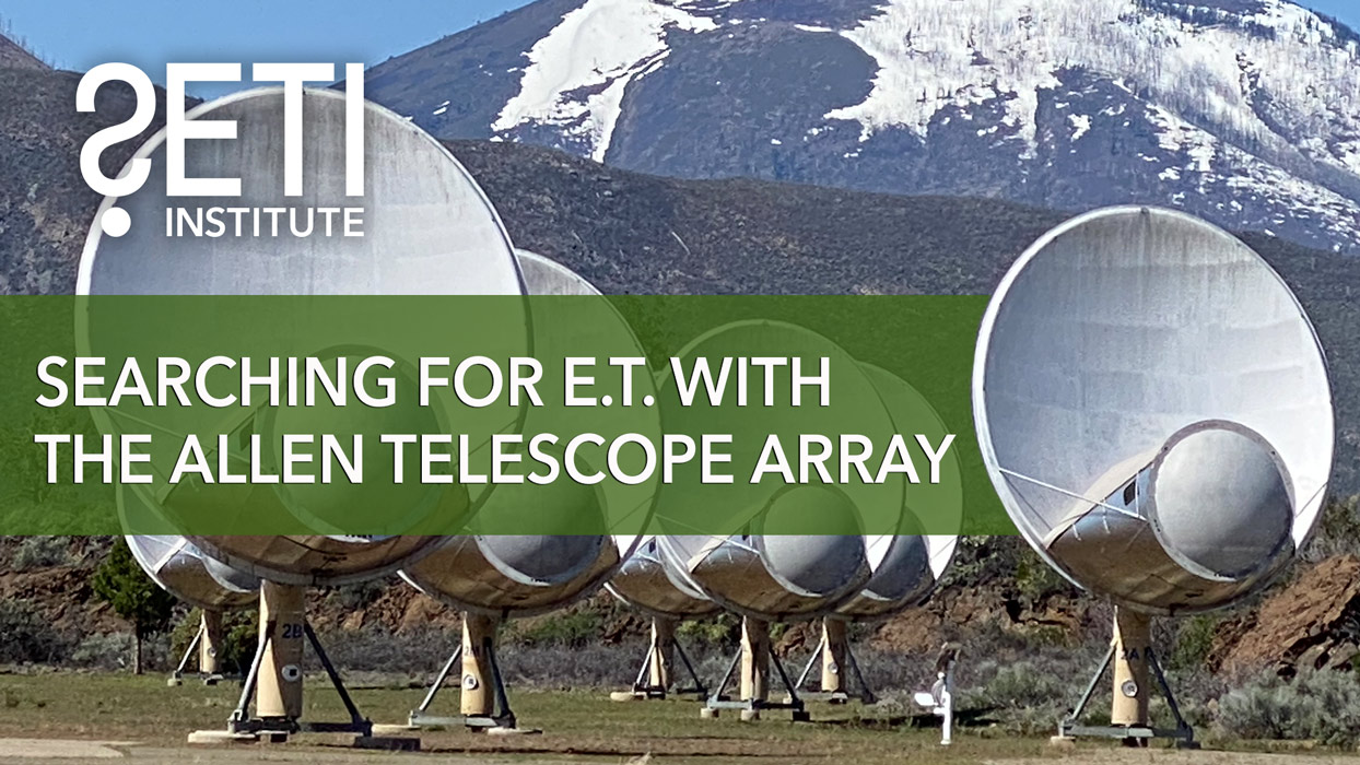 Searching for E.T. with the Allen Telescope Array
