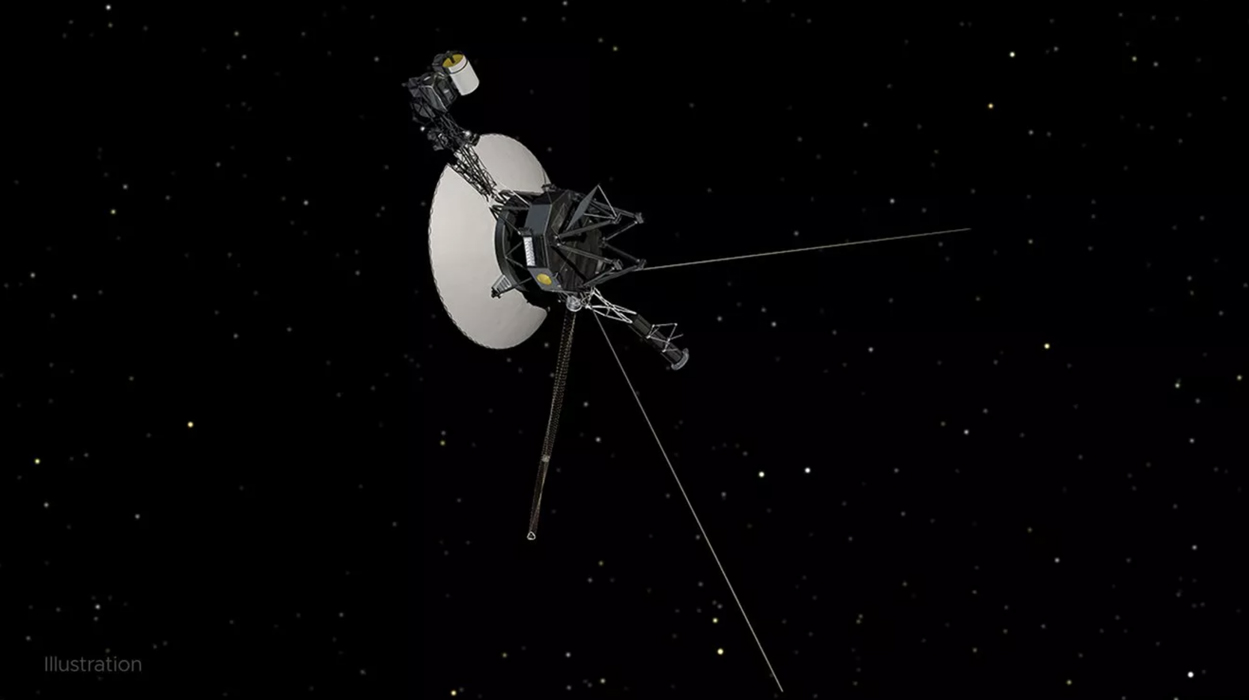 Artist’s impression of Voyager 1 (Credit: NASA/JPL-Caltech)