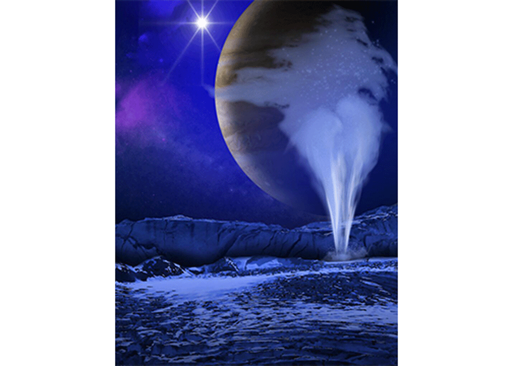 plume of water vapor on Europa