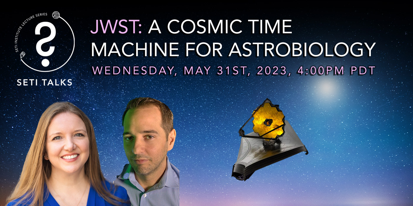 JWST: A Cosmic Time Machine for Astrobiology
