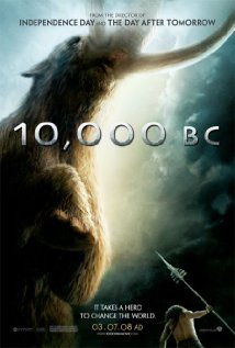 movie poster for 10,000 BC