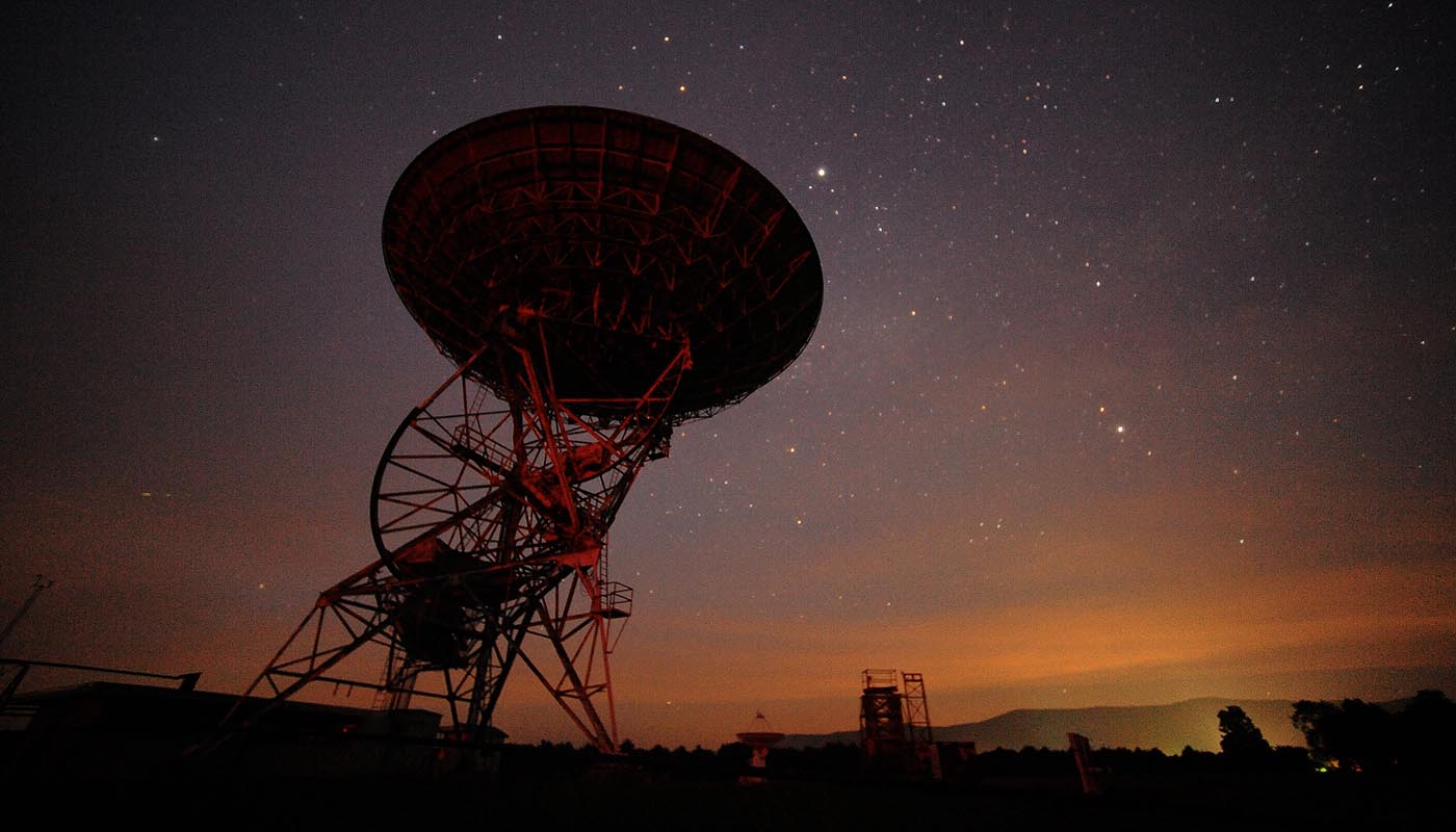 The 85-Foot Howard Tatel Antenna.