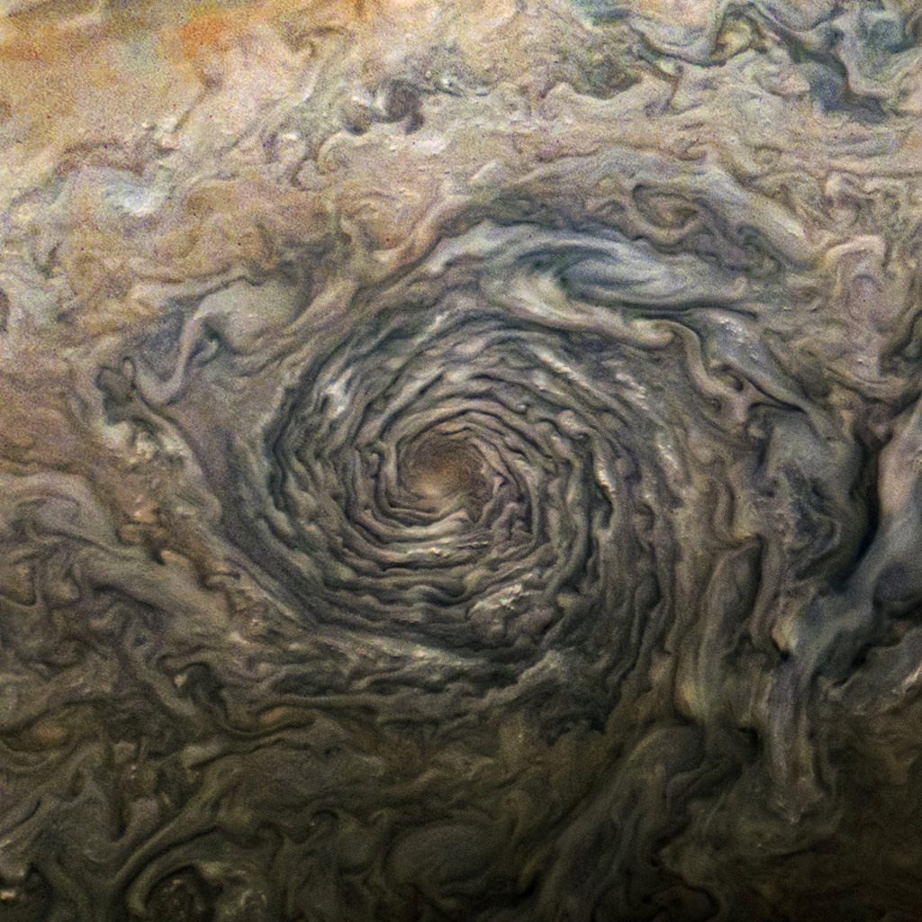 Cyclone on Jupiter