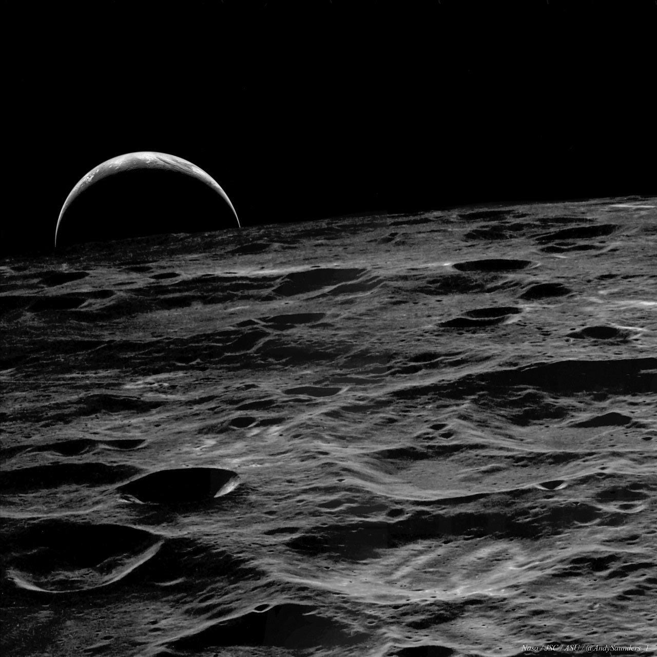 Earth Rise -  Apollo 14