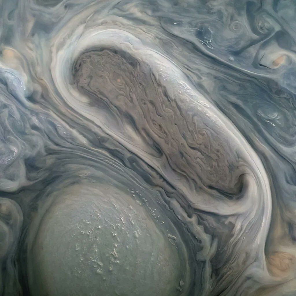 Detail in Jupiter