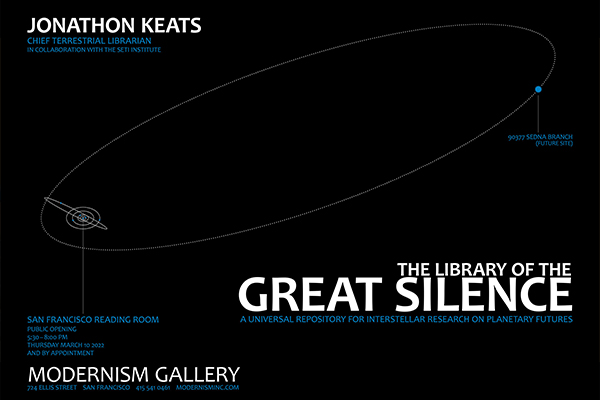 Library of the Great Silence by Jonathon Keats - Modernism Gallery