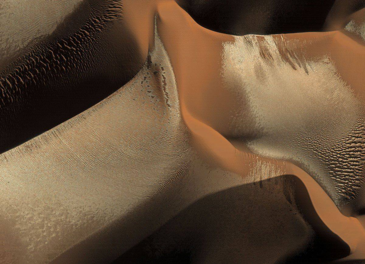 Mars Frosted Dunes