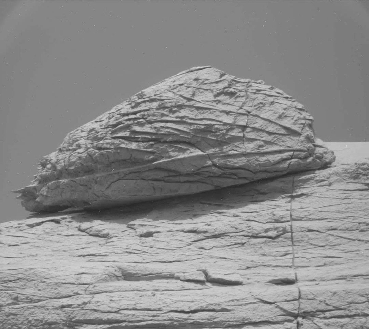 Walnut shaped rock on Mars