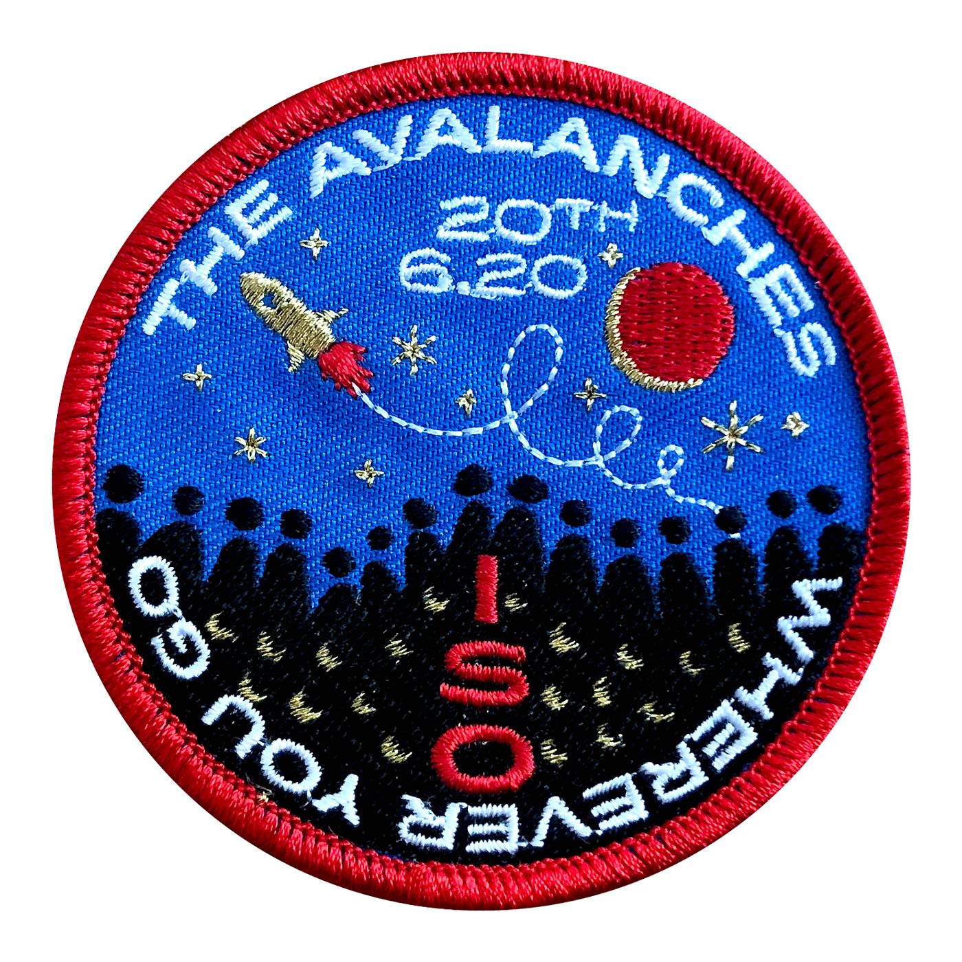 Official ISO and the Avalanches Patch Designed by David Benque