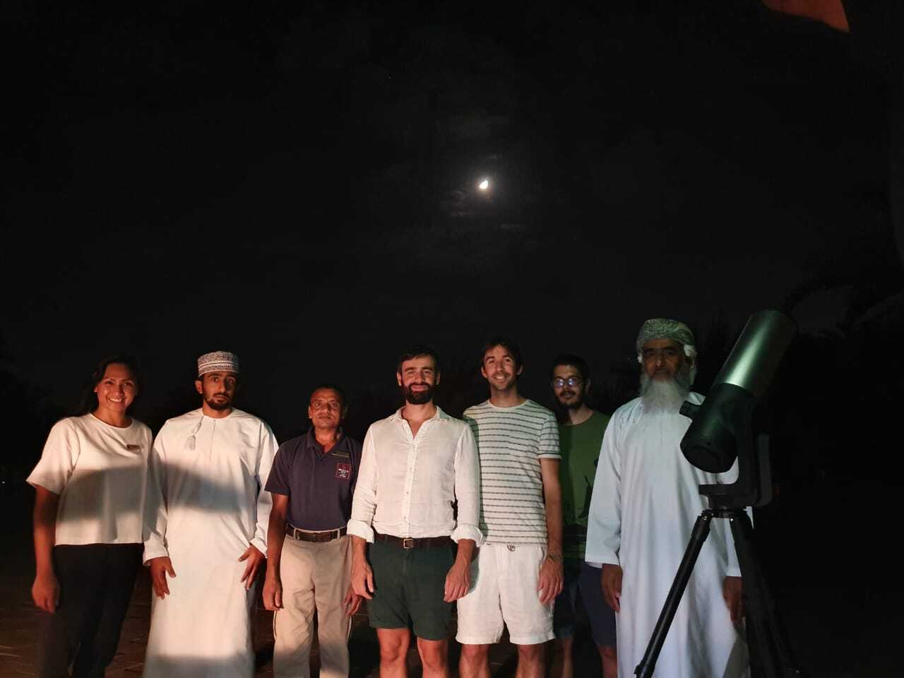 Group Picture in Oman