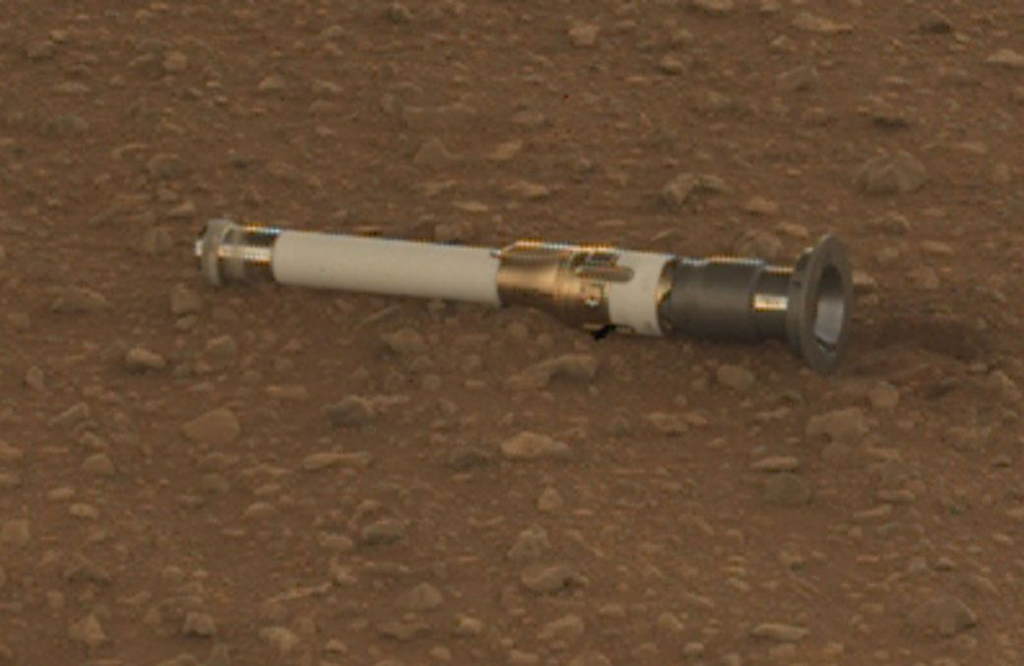 First Martian Sample Tube