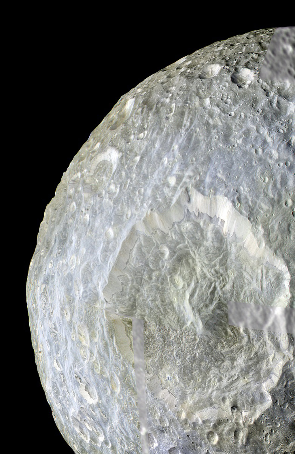 Mimas Close Up