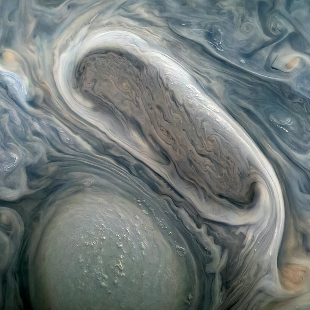 Giant Storms on Jupiter