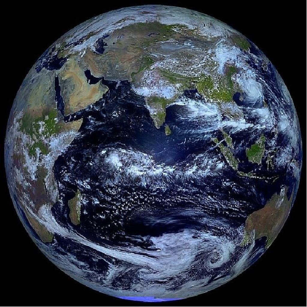 view of the Earth from space