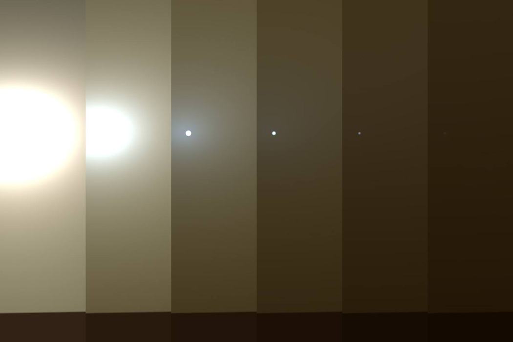 Dust Storms on Mars