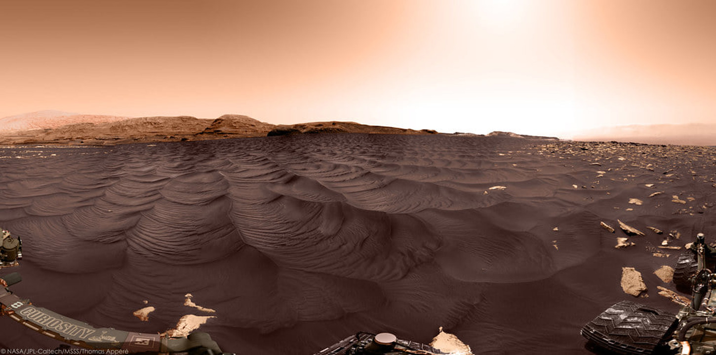 Sands of Forvie on Mars
