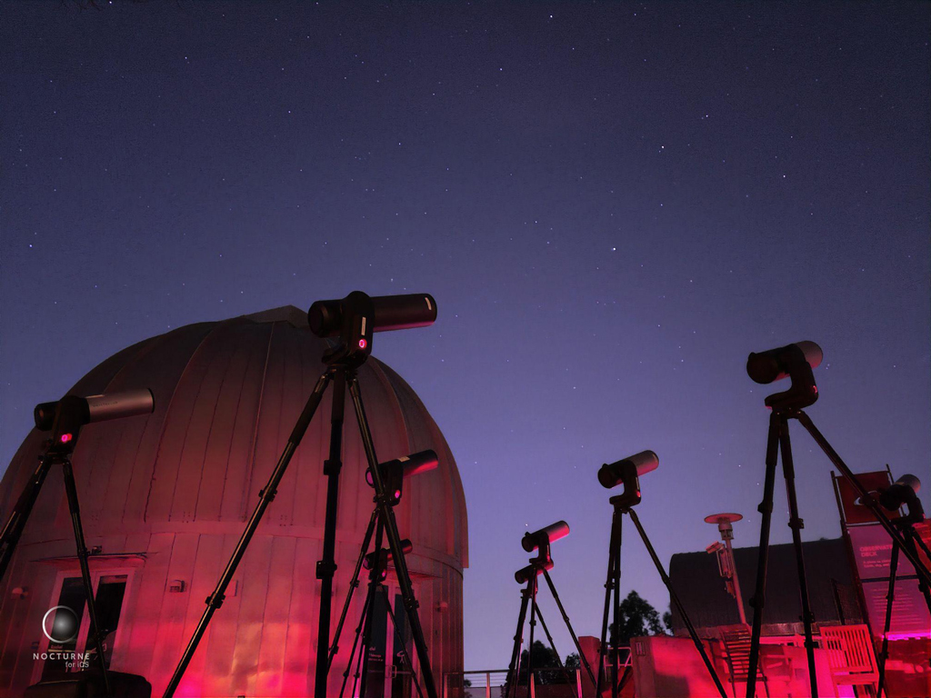 an array of eVscopes