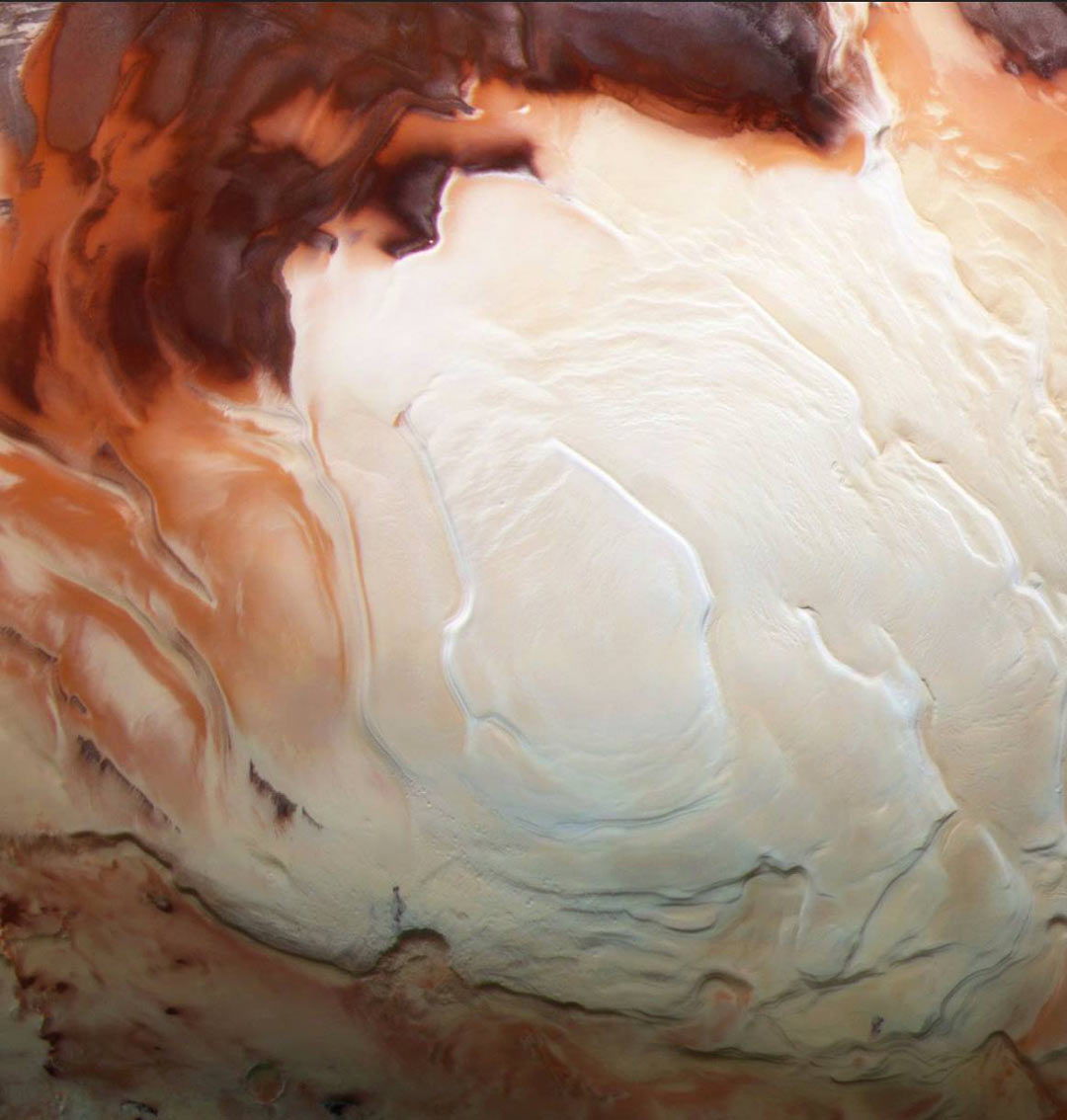 Mars Southern Polar Cap