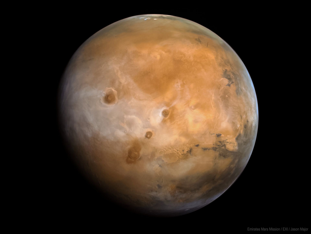 Mars' Olympus Mons