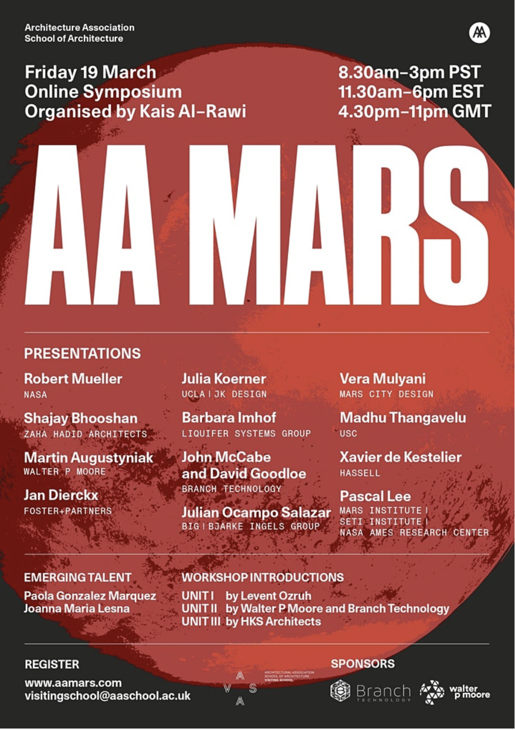 Mars symposium poster