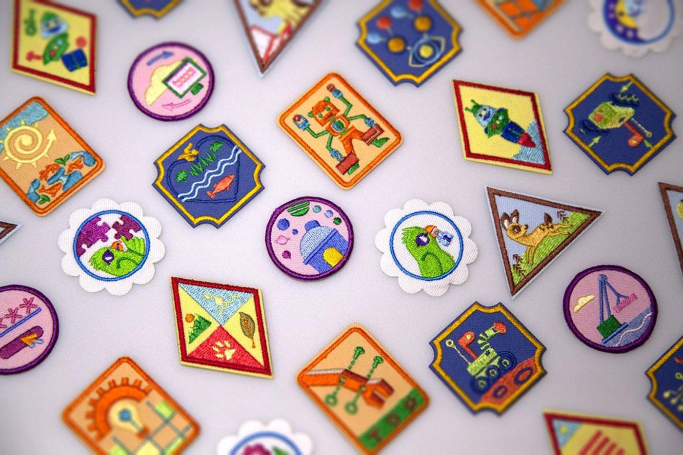 New Girl Scout Badges