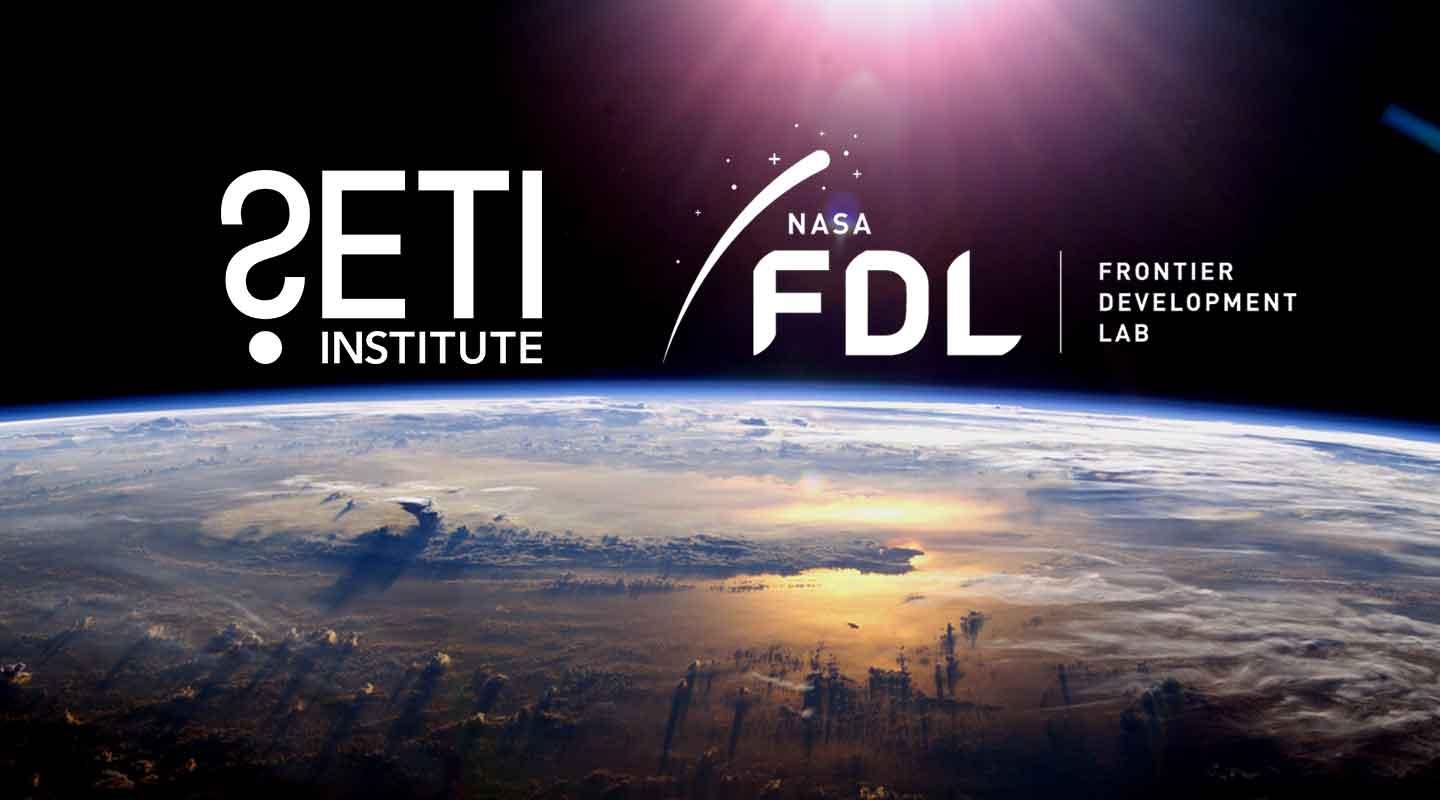 SETI Institute and Frontier Development Lab Logos