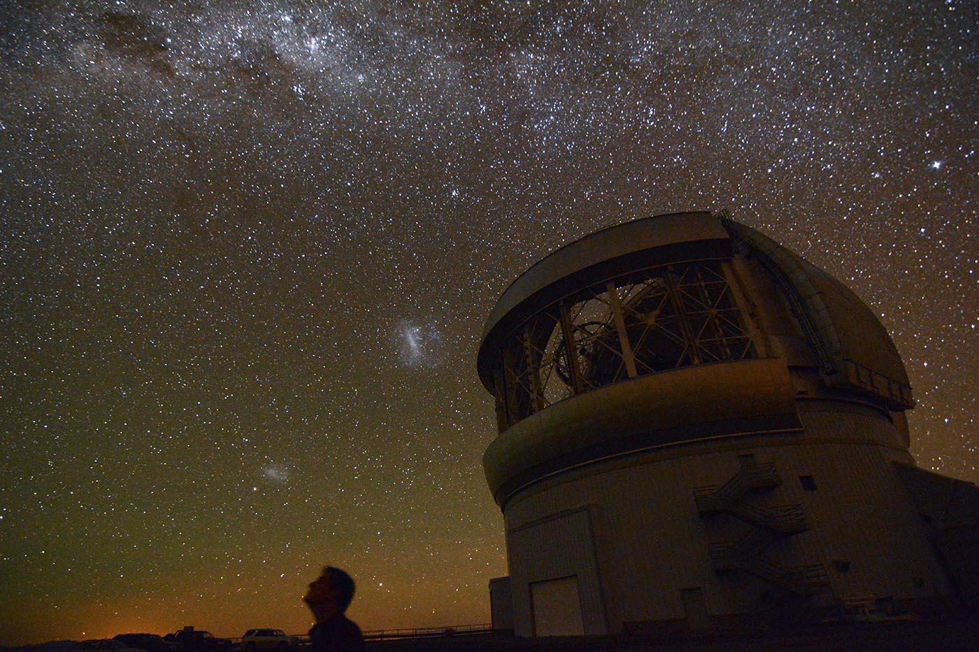 Telescope at Night
