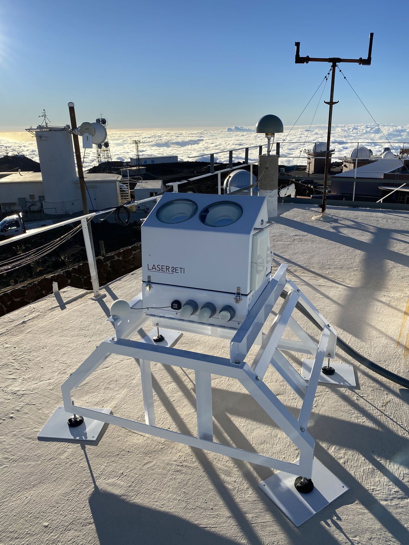 LaserSETI at Haleakala