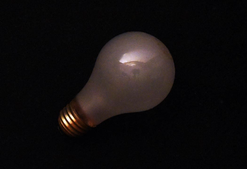 Items in the Library of the Great Silence: Lightbulb