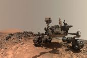Curiosity Rover selfie