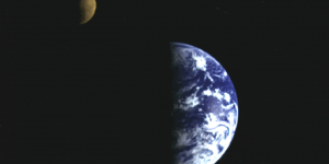 Galileo and Earth.